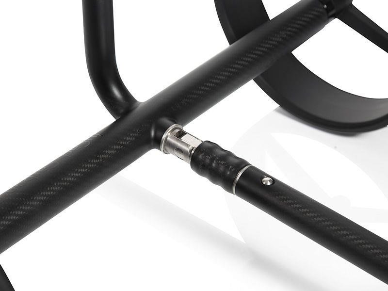 JuCad Carbon drive Classic 3.0 carrito eléctrico, negro