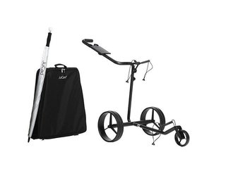 JuCad Carbon drive Classic 3.0 carrito eléctrico, negro