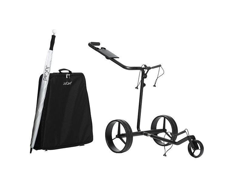 JuCad Carbon drive Classic 3.0 carrito eléctrico, negro