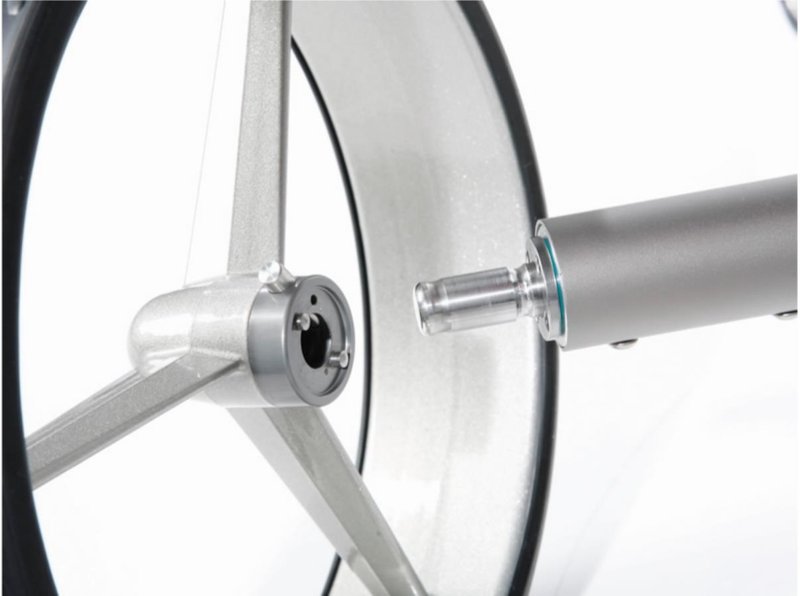 JuCad drive Stainless Steel 3.0 carrito eléctrico, plateado