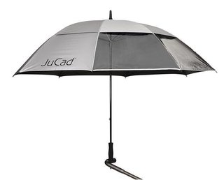 JuCad JuCad windproof & window umbrella with pin 68" silver UV protection paraguas, plata
