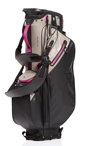 JuCad Bag 3in1 Pro Dry cart bag, negro/gris/rosa