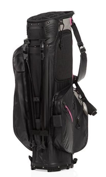JuCad Bag 3in1 Pro Dry cart bag, negro/gris/rosa
