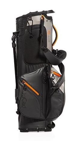 JuCad Bag 3in1 Pro Dry cart bag, negro/gris/naranja