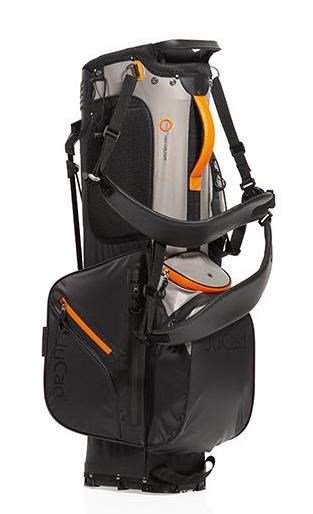 JuCad Bag 3in1 Pro Dry cart bag, negro/gris/naranja