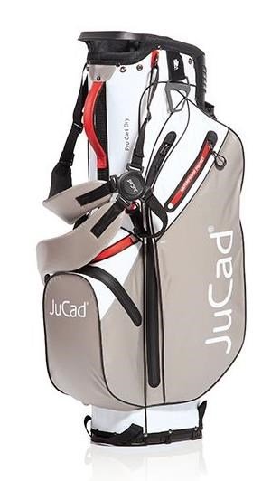 JuCad Bag 3in1 Pro Dry cart bag, blanco/gris/rojo