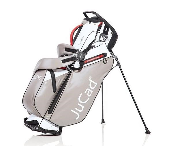 JuCad Bag 3in1 Pro Dry cart bag, blanco/gris/rojo