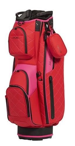 JuCad First Class cart bag, rojo/rosa