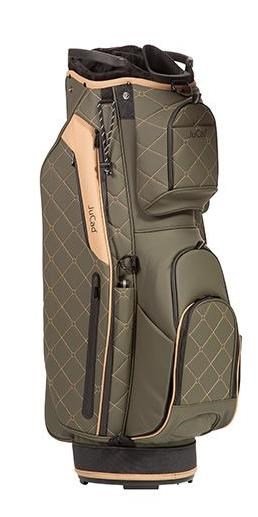 JuCad First Class cart bag, verde oscuro/beige
