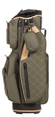 JuCad First Class cart bag, verde oscuro/beige