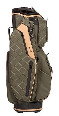 JuCad First Class cart bag, verde oscuro/beige