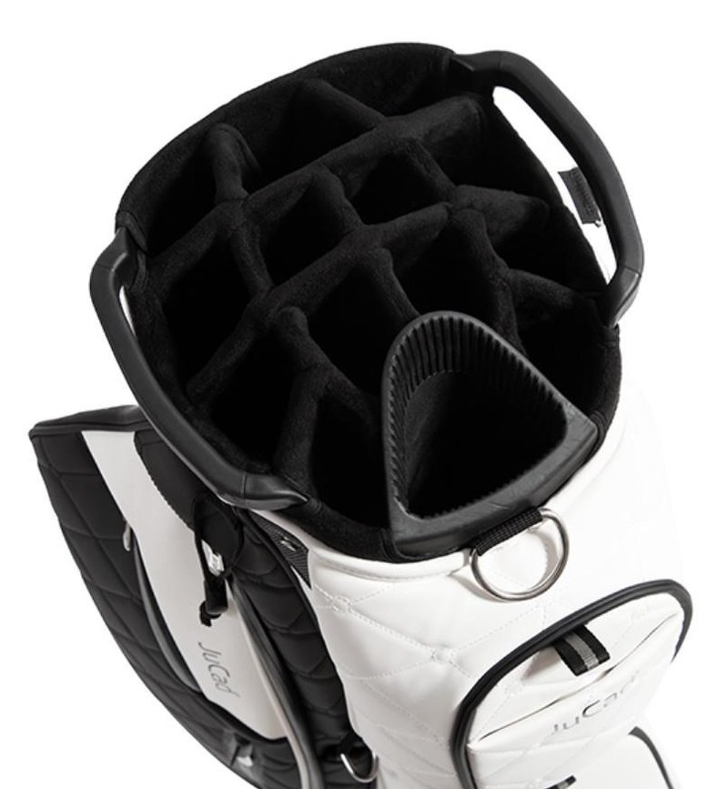 JuCad First Class cart bag, dorado/plateado/marrón
