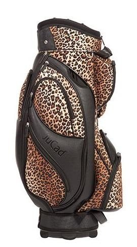 JuCad Style cart bag, negro/leopardo