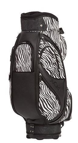JuCad Style cart bag, negro/cebra