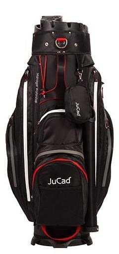 JuCad Manager Waterstop cart bag, negro/rojo/gris