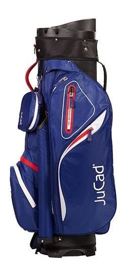JuCad Manager Waterstop cart bag, azul/blanco/rojo