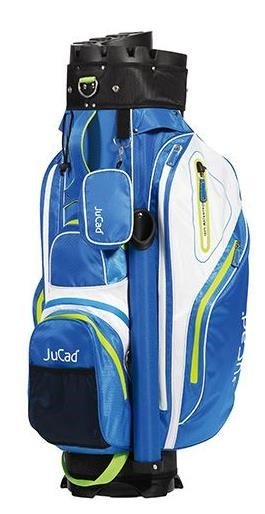 JuCad Manager Waterstop cart bag, azul/blanco/verde