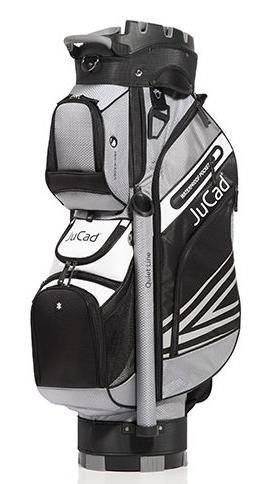 JuCad Quiet Line cart bag, negro/gris/blanco