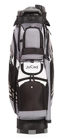 JuCad Quiet Line cart bag, negro/gris/blanco