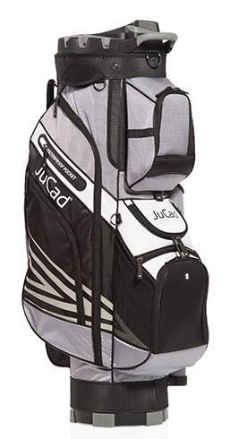 JuCad Quiet Line cart bag, negro/gris/blanco