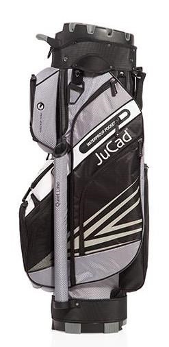 JuCad Quiet Line cart bag, negro/gris/blanco