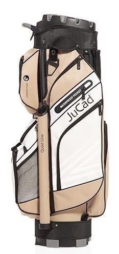 JuCad Quiet Line cart bag, khaki/blanco