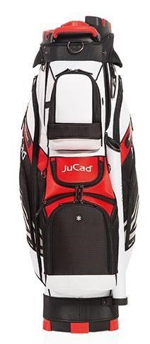 JuCad Quiet Line cart bag, negro/blanco/rojo