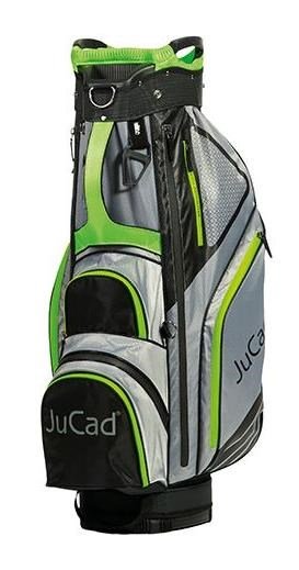 JuCad Sportline cart bag, negro/gris/verde