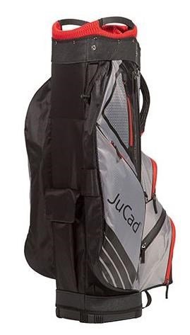JuCad Sportline cart bag, negro/gris/rojo