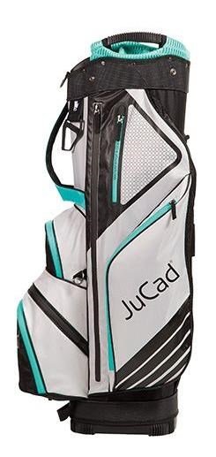 JuCad Sportline cart bag, negro/gris/turquesa