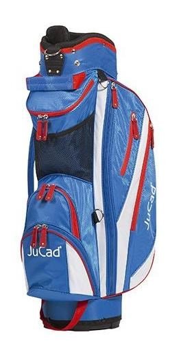 JuCad Junior cart bag, azul/blanco/rojo