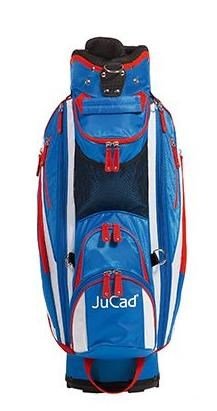 JuCad Junior cart bag, azul/blanco/rojo
