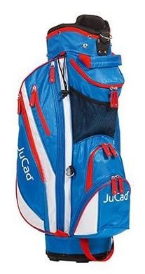 JuCad Junior cart bag, azul/blanco/rojo