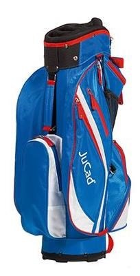 JuCad Junior cart bag, azul/blanco/rojo