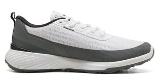 Puma Golf Puma Gruve Sport zapatos de golf para hombre, blanco/gris