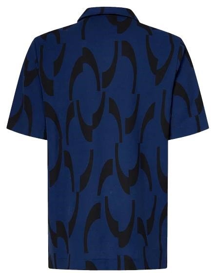 Oakley Tile O polo de hombre, elektric blue