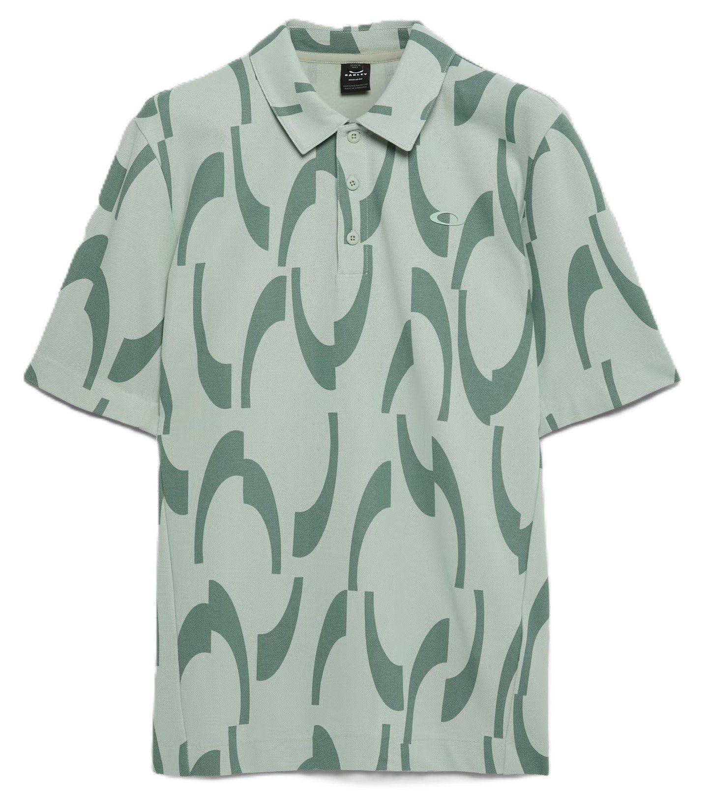 Oakley Tile O polo de hombre, verde desvanecido