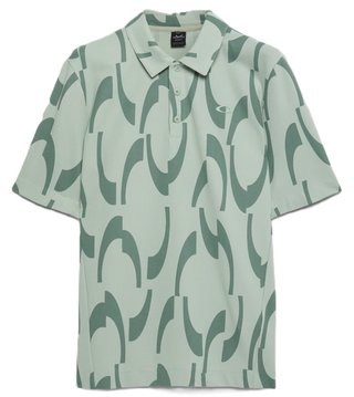 Oakley Tile O polo de hombre, verde desvanecido