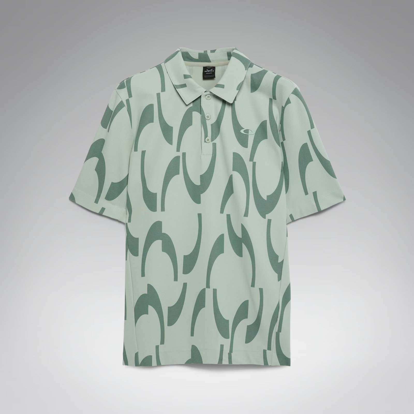 Oakley Tile O polo de hombre, verde desvanecido
