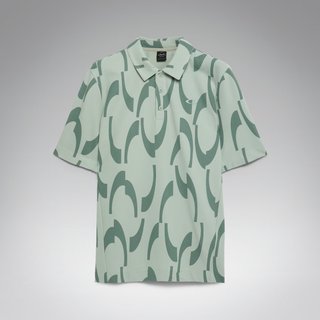 Oakley Tile O polo de hombre, verde desvanecido