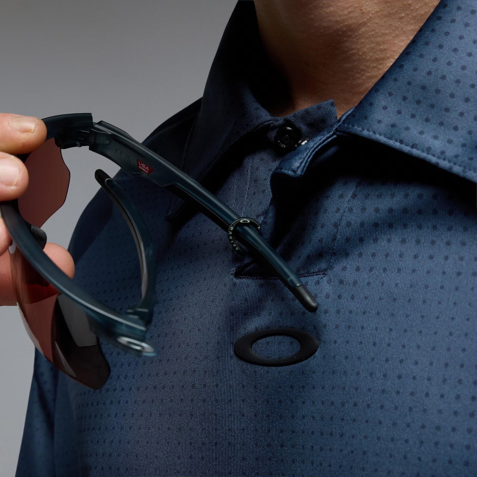 Oakley C1 Overcast polo de hombre, abyss