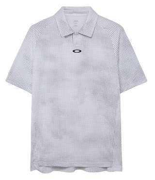 Oakley C1 Overcast polo de hombre, blanco