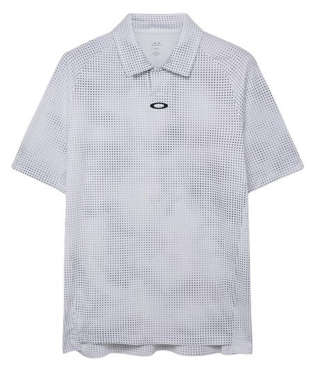 Oakley C1 Overcast polo de hombre, blanco