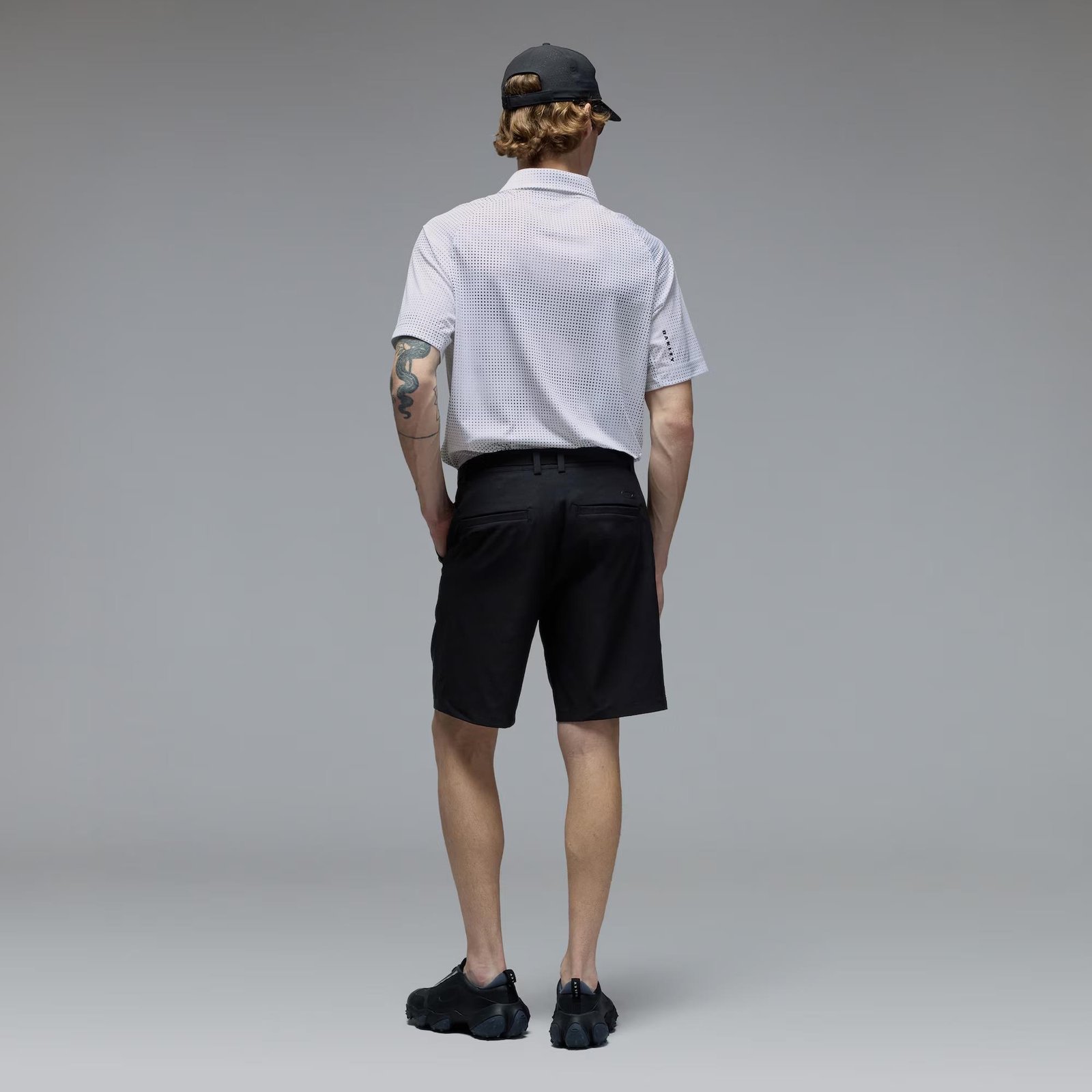 Oakley C1 Overcast polo de hombre, blanco