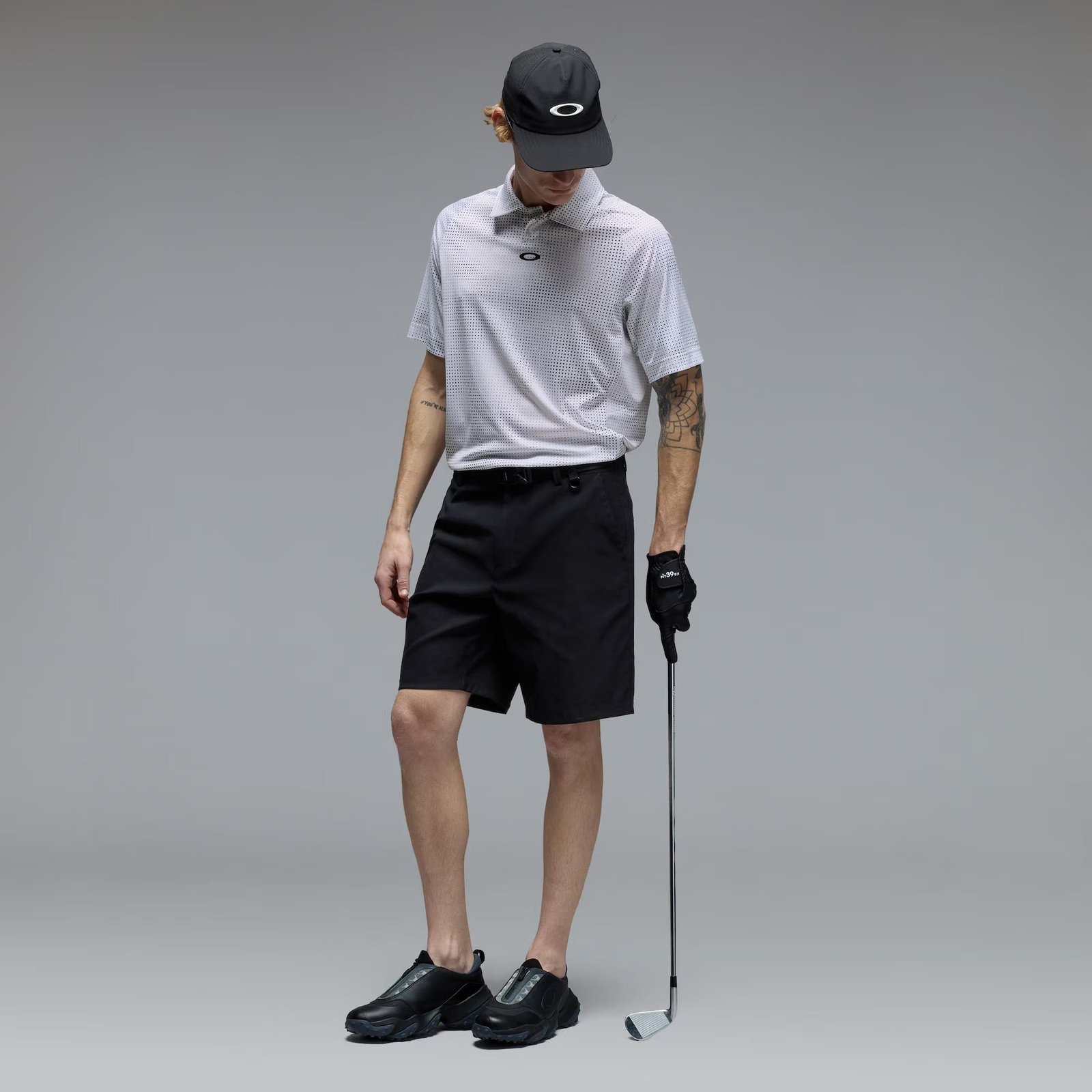 Oakley C1 Overcast polo de hombre, blanco