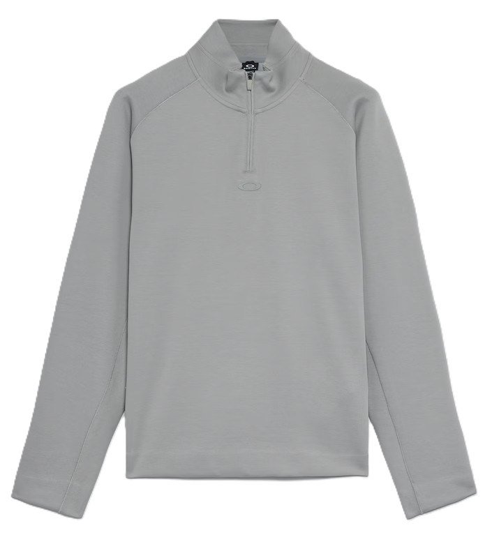Oakley Platform Quater Zip sudadera de hombre, cement