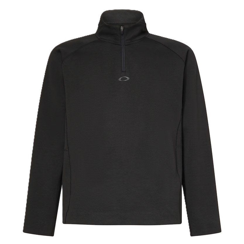 Oakley Platform Quater Zip sudadera de hombre, pitch black
