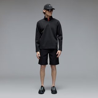 Oakley Platform Quater Zip sudadera de hombre, pitch black