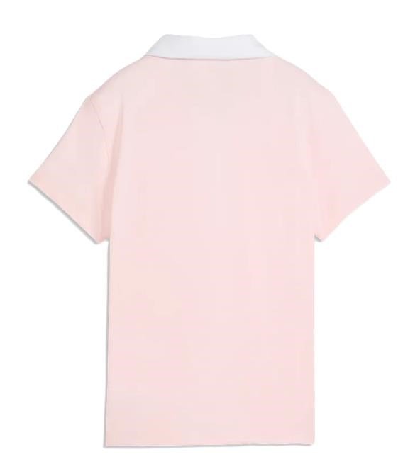 Puma X Mumu Crest polo de mujer, rose blossom