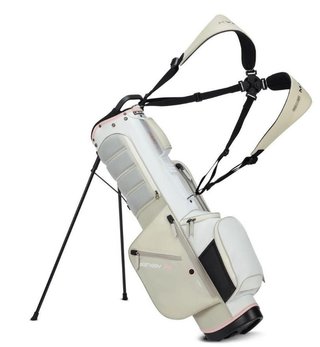 Big Max Aqua Seven H stand bag, blanco off/blanco/rosa